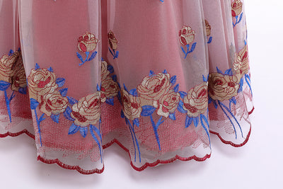 Vestido de Princesa Europeo Americano para Niñas - Disfraz de Concierto Piano - Image 23