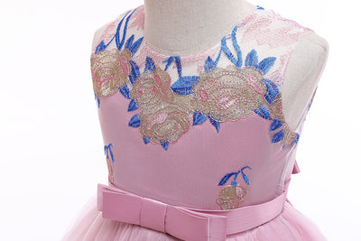 Vestido de Princesa Europeo Americano para Niñas - Disfraz de Concierto Piano - Image 29