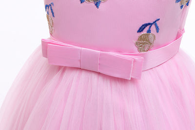 Vestido de Princesa Europeo Americano para Niñas - Disfraz de Concierto Piano - Image 39