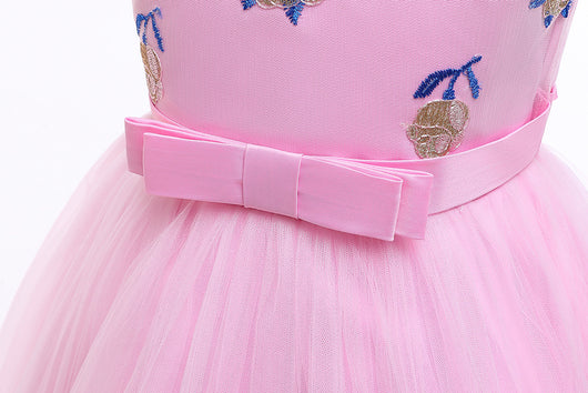 Vestido de Princesa Europeo Americano para Niñas - Disfraz de Concierto Piano - Image 39