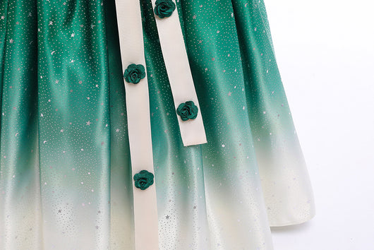 Vestido Infantil Elegante Estilo Internacional - Falda Larga para Celebraciones - Image 26