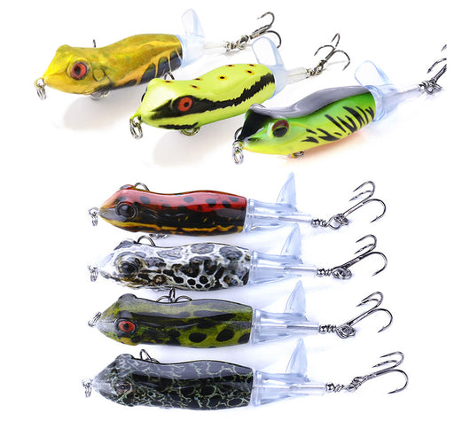 Rana Flotante Artificial 9cm con Hélice - Cebo Duro Premium para Pesca - Image 13