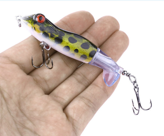 Rana Flotante Artificial 9cm con Hélice - Cebo Duro Premium para Pesca - Image 18