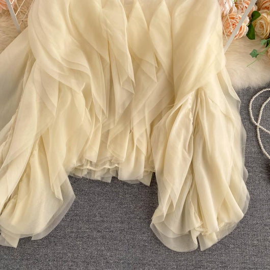 Blusa Elegante de Chifón con Volantes Superpuestos - Image 19