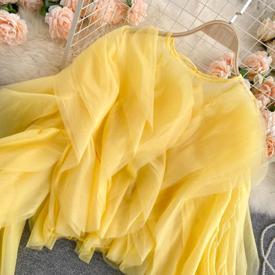 Blusa Elegante de Chifón con Volantes Superpuestos - Image 29