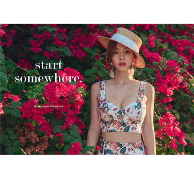 Bikini de Tres Piezas con Falda Floral, Armado y Efecto Reafirmante - Image 9