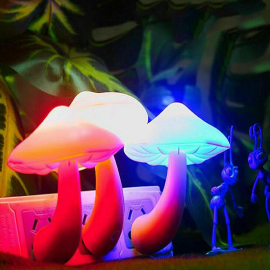 Lámparas Decorativas LED Hongo con Sensor de Luz - Image 20