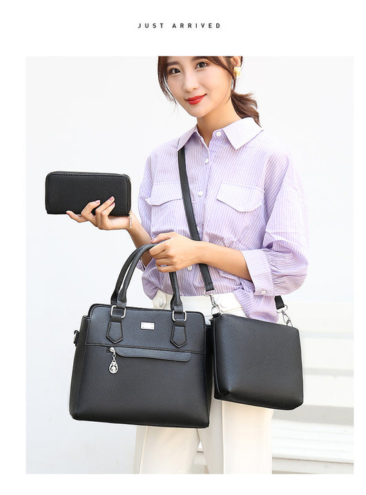 Bolsa Funcional Mamá e Hijo de Tres Piezas - Diseño Elegante y Amplia Capacidad - Image 12