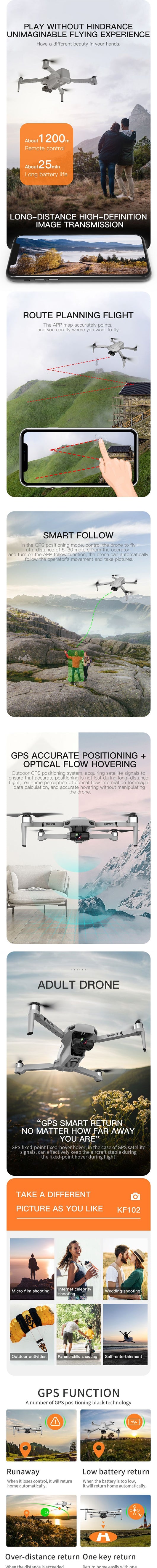 Dron Profesional con Doble Cámara GPS y Flujo Óptico HD - Image 7