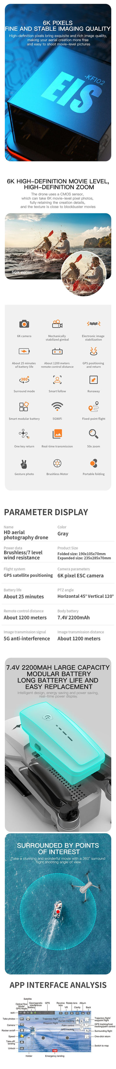 Dron Profesional con Doble Cámara GPS y Flujo Óptico HD - Image 8