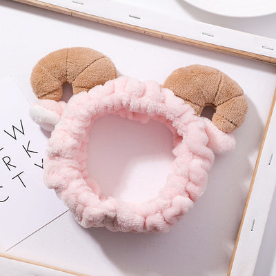 Diadema Suave con Cuernos para Limpieza Facial y Maquillaje - Image 8