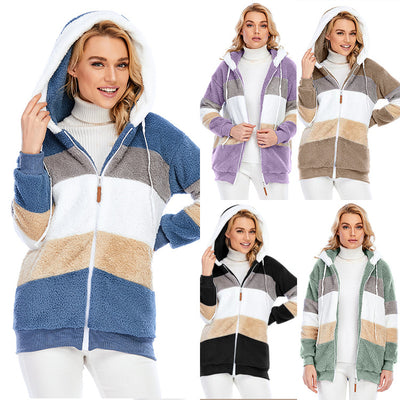 Abrigo Teddy Grueso para Mujer - Peluche Cálido con Botones y Bolsillos - Image 12