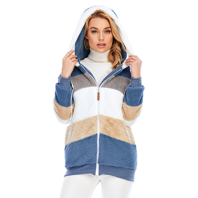 Abrigo Teddy Grueso para Mujer - Peluche Cálido con Botones y Bolsillos - Image 19