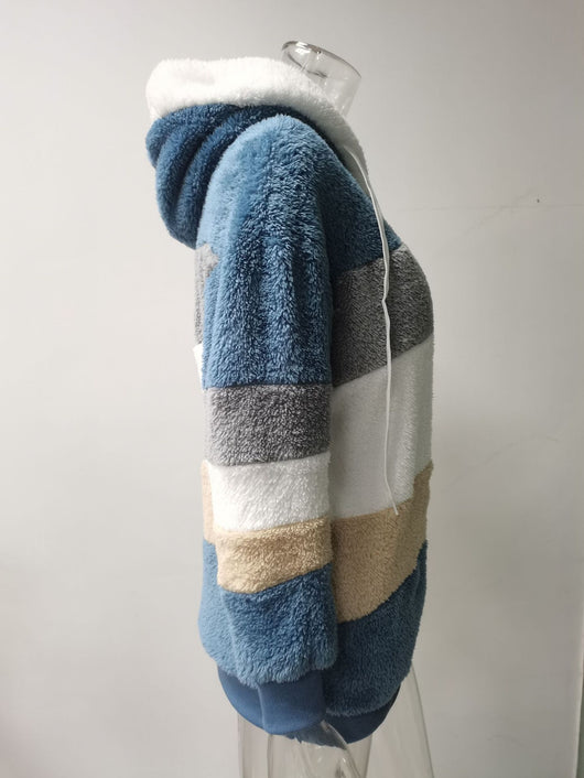 Abrigo Teddy Grueso para Mujer - Peluche Cálido con Botones y Bolsillos - Image 31