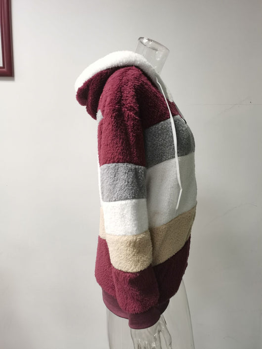 Abrigo Teddy Grueso para Mujer - Peluche Cálido con Botones y Bolsillos - Image 37