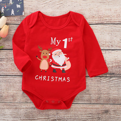 Pijama Enterizo Navideño de Manga Larga para Niños - Image 8