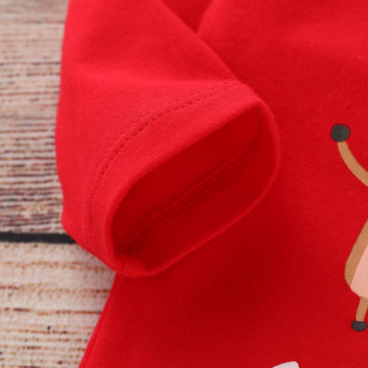 Pijama Enterizo Navideño de Manga Larga para Niños - Image 11