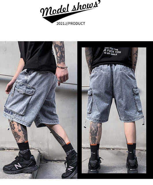 Shorts Jeans Deportivos de Verano para Hombre - Diseño Urbano Moderno - Image 6