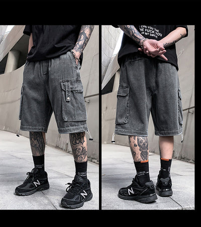 Shorts Jeans Deportivos de Verano para Hombre - Diseño Urbano Moderno - Image 8
