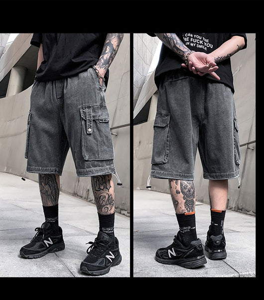 Shorts Jeans Deportivos de Verano para Hombre - Diseño Urbano Moderno - Image 8