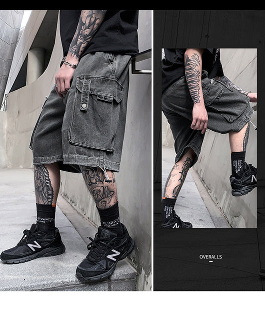 Shorts Jeans Deportivos de Verano para Hombre - Diseño Urbano Moderno - Image 9