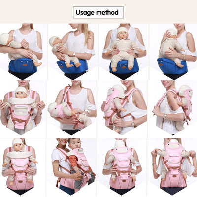 Cargador de Bebé Ergonómico Multifuncional con Cintura Ajustable - Image 19