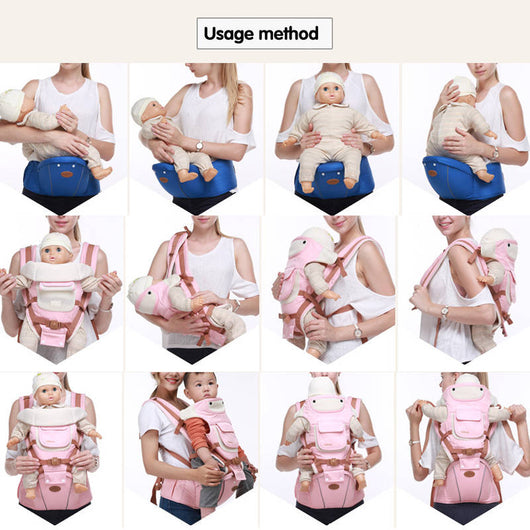 Cargador de Bebé Ergonómico Multifuncional con Cintura Ajustable - Image 19