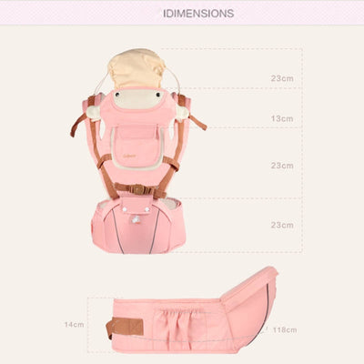 Cargador de Bebé Ergonómico Multifuncional con Cintura Ajustable - Image 21