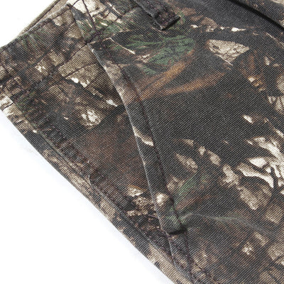 Overol Flare Hombre con Estampado Camuflaje y Costuras Decorativas - Image 10