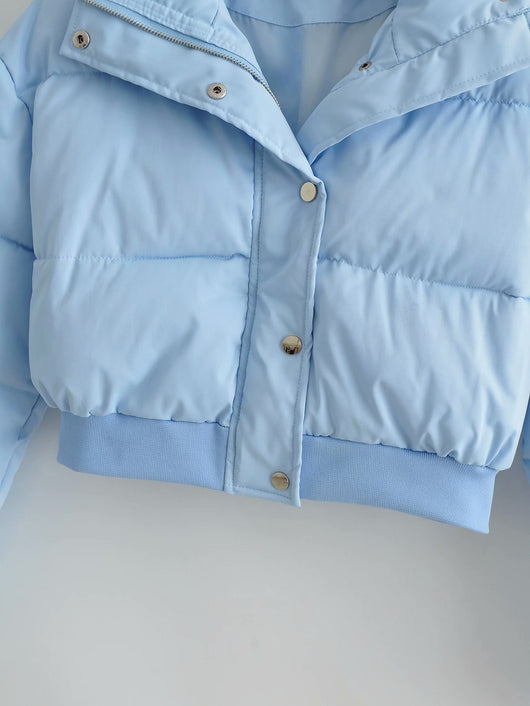 Chaqueta Acolchada Casual de Algodón con Cierre Europeo - Image 17