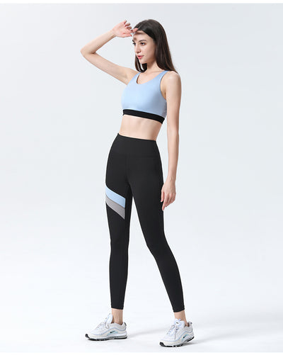Conjunto de Yoga Deportivo: Top Deportivo y Pantalón Cintura Alta - Image 11