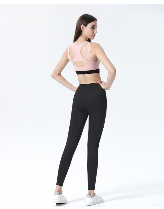 Conjunto de Yoga Deportivo: Top Deportivo y Pantalón Cintura Alta - Image 14