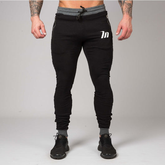 Pantalones Slim Fit para Culturismo de Uso Casual - Image 17