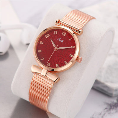 Reloj Digital de Moda Girasol con Moño de Personalidad para Mujer - Image 11
