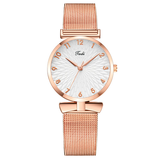 Reloj Digital de Moda Girasol con Moño de Personalidad para Mujer - Image 16