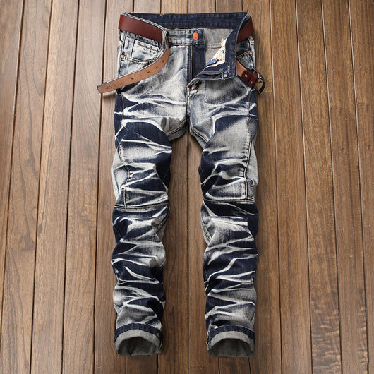 Jeans Rectos Vintage Desgastados - Image 7