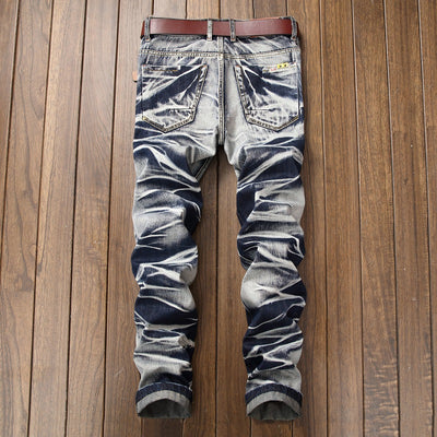 Jeans Rectos Vintage Desgastados - Image 8