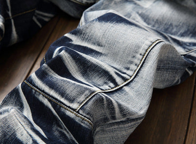 Jeans Rectos Vintage Desgastados - Image 9