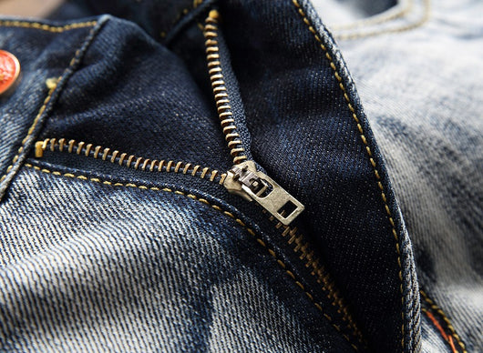 Jeans Rectos Vintage Desgastados - Image 11