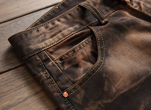Jeans Rectos Vintage Desgastados - Image 17