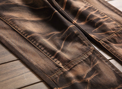 Jeans Rectos Vintage Desgastados - Image 19