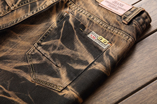 Jeans Rectos Vintage Desgastados - Image 35