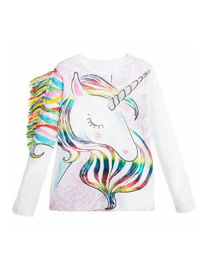 Camiseta Infantil Estampado Caballo 3D - Moda Europea Tendencia - Image 10