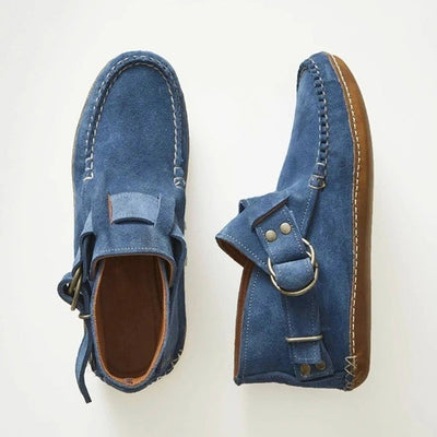 Zapatos Planos de Cuero Leopardo para Mujer con Hebilla - Cómodos y Versátiles - Image 11