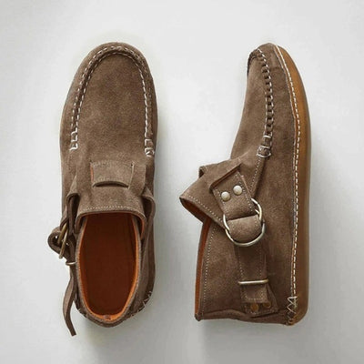 Zapatos Planos de Cuero Leopardo para Mujer con Hebilla - Cómodos y Versátiles - Image 14