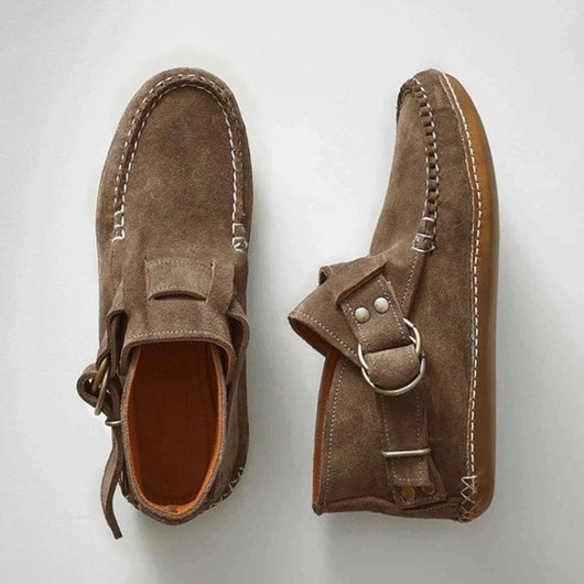 Zapatos Planos de Cuero Leopardo para Mujer con Hebilla - Cómodos y Versátiles - Image 14