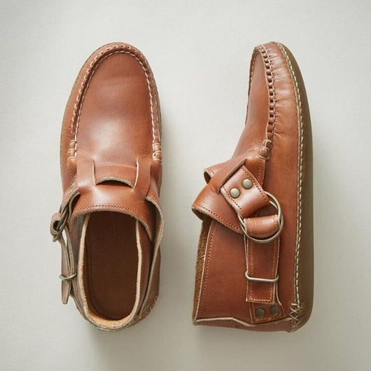 Zapatos Planos de Cuero Leopardo para Mujer con Hebilla - Cómodos y Versátiles - Image 15
