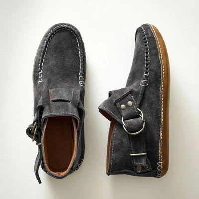 Zapatos Planos de Cuero Leopardo para Mujer con Hebilla - Cómodos y Versátiles - Image 16