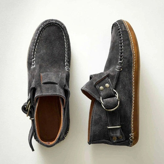 Zapatos Planos de Cuero Leopardo para Mujer con Hebilla - Cómodos y Versátiles - Image 16