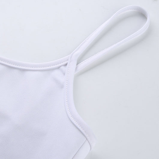 Top Espalda Abierta Estampado Ángel - Diseño Sexy Tendencia Europa - Image 11